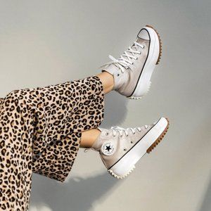 Converse Run Star Hike High Metallic Smoke Pink